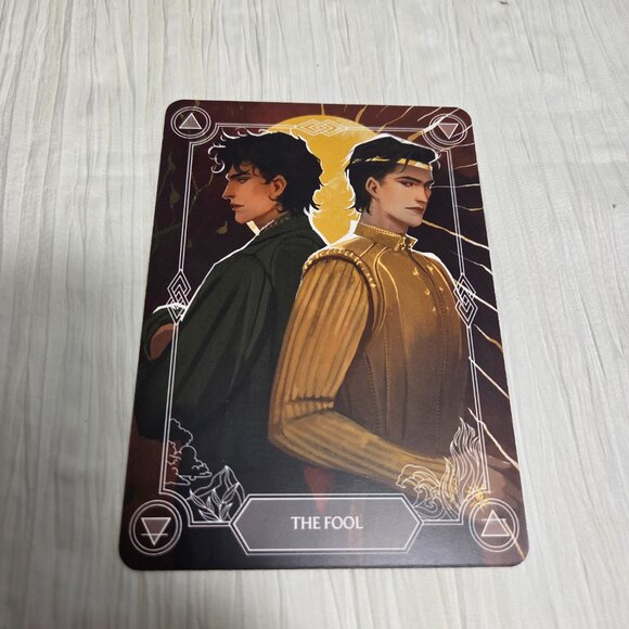Fairyloot Fox / Hayden and Blaze Tarot Card Set June 2025 The Storm Within - Picture 4 of 4